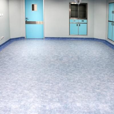 Hospital plastic flooring